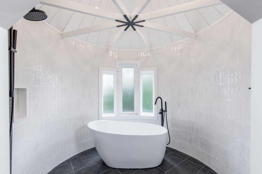 Attic Solutions that Maximize Comfort - Bathroom Delight - Bathtub on Complete Home and Basement Renovation by Landshape
